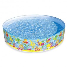 Детский каркасный бассейн Intex 56452NP "Ocean Play Snapset Pool" 183x38 см