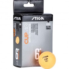 Мяч для настольного тенниса Stiga Cup ABS арт.1110-2503-06 6 шт.