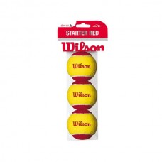 Мяч теннисный WILSON Starter Red арт.WRT137001 желто-красный