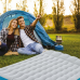 Полуторный надувной матрас Intex 67999 Camping Mat (127x193x24cм)
