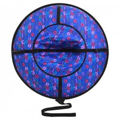 Надувные санки (тюбинг) серия Дизайн с молнией 110 см ВСД/4М