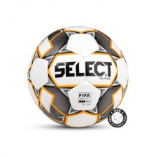 Мяч футбольный Select Super FIFA арт.812117 р.5 белый/серый/оранжевый