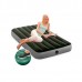 Односпальный надувной матрас Intex 64761 Downy AirBed + насос (99х191х25см)