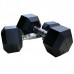 Гантели DFC DB001-22.5 (2 шт) гексагональные обрезиненные 22.5 кг