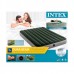 Полуторный надувной матрас Intex 64762 Downy Airbed With Fiber-Tech + насос (137х191х25см)