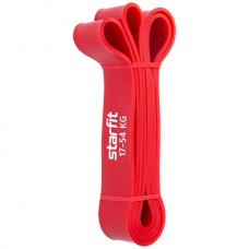 Резинка для подтягивания и кроссфита StarFit ES-802 (17-54 кг) красный