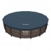 Каркасный бассейн Bestway 56664 Power Steel Deluxe (427х107см) насос, лестница, тент