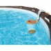 Каркасный бассейн Bestway 56664 Power Steel Deluxe (427х107см) насос, лестница, тент