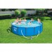 Каркасный бассейн Bestway 56950 (427х107см) фильтр-насос, тент, лестница