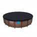 Каркасный бассейн Bestway 56977 Ротанг (549х122см) фильтр-насос, тент, лестница, попл.-дозатор