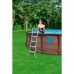 Каркасный бассейн Bestway 56977 Ротанг (549х122см) фильтр-насос, тент, лестница, попл.-дозатор