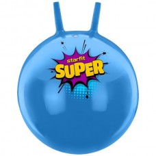 Мяч-попрыгун StarFit GB-0401 SUPER, 45 см, с рожками, голубой