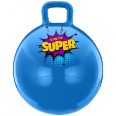 Мяч-попрыгун StarFit GB-0401 SUPER 45 см, с ручкой, голубой