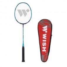 Ракетка для бадминтона Wish Carbon Pro 62, синий