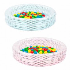Детский надувной бассейн с мячами Bestway 51141 "Play Pool" 91х20см