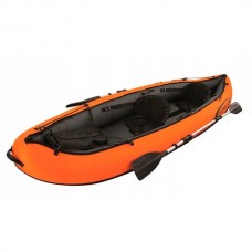 Надувная двухместная байдарка Bestway 65052 Hydro-Force Kayaks Ventura (330х94см) с вёслами, насосом, сумкой