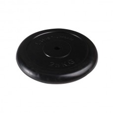 Диск обрезиненный черный Lite Weights RJ1030 d-26 25 кг