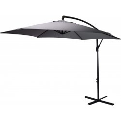 Зонт садовый  складной  ф300 Темно-серый 